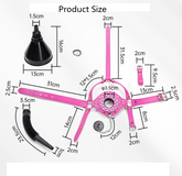 【BDSM情趣口塞】惩罚调情漏斗口球 束缚呼吸器 成人SM道具 口枷锁具